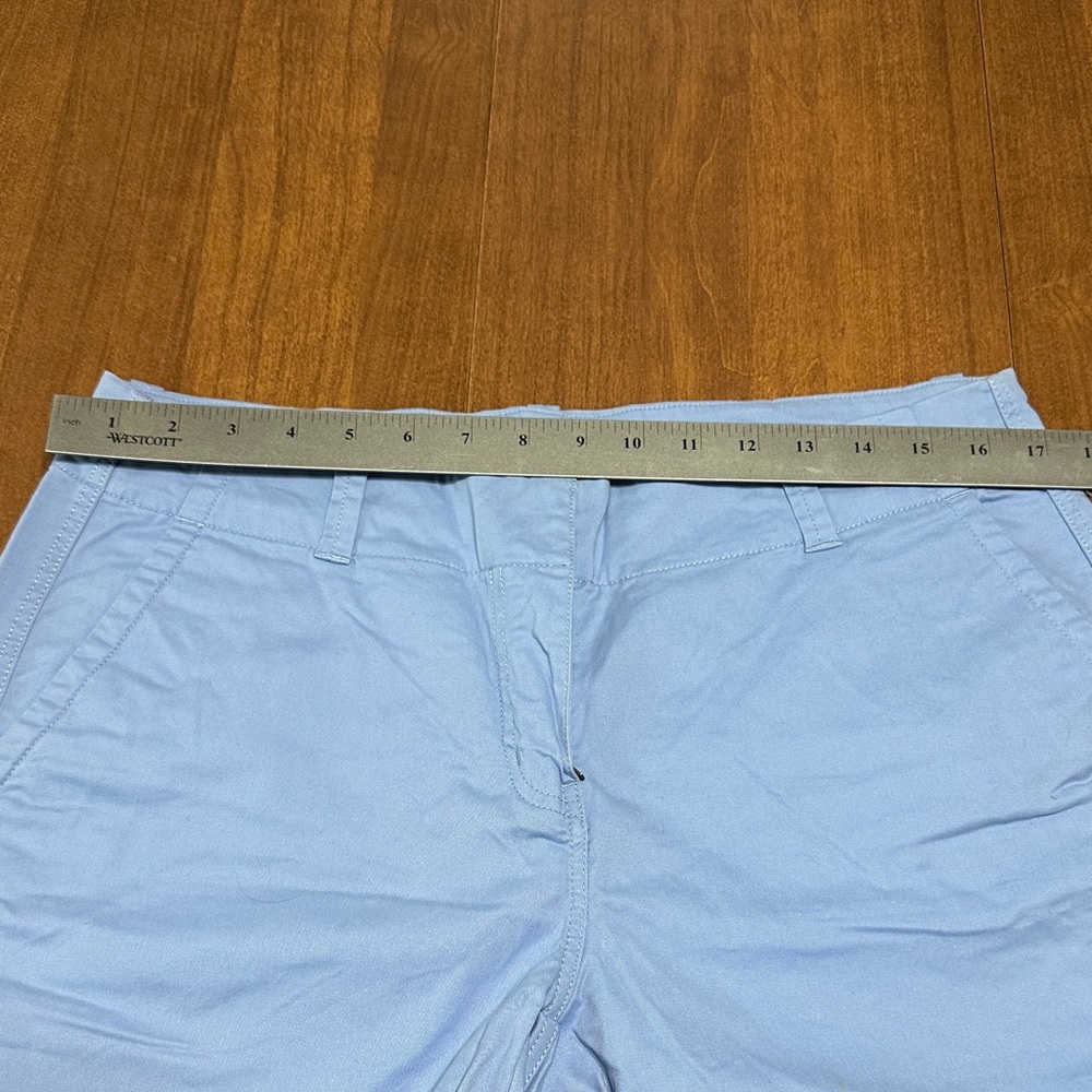 Vineyard Vines Women's Light Blue Chino Shorts - Picture 4 of 6